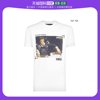 香港直邮PHILIPP PLEIN 男士白色图案印花短袖T恤 MTK3498-PJY00