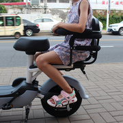 电动车后座扶手电动自行车儿童座椅后置小孩后电瓶车宝宝安全用护