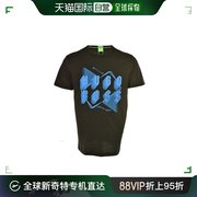 香港直邮HUGO BOSS 雨果博斯/男款时尚几何印花短袖T恤