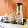 北欧凉水壶大容量开水杯客厅耐高温茶壶套装创意玻璃冷水壶果汁壶