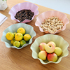 创意欧式家用水果盘客厅茶几塑料糖果盘干果盘办公室零食盘小果盘