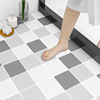 卫生间地板贴自粘浴室，墙贴纸防水防滑地垫，洗手间地面瓷砖翻新改造