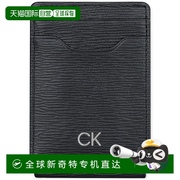 美国直邮Calvin Klein男士 CK 标志钱包皮革