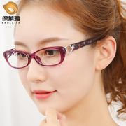 时尚老花镜品牌高档中老年人，老光眼镜女便携日本高级超轻进口
