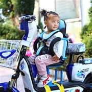 摩托踏板车电动车儿童踏板车座椅d座椅小宝宝安全座椅.自行车前置