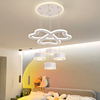 奶油风餐厅吊灯个性创意吊灯北欧现代简约温馨浪漫卧室吊灯