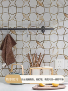 金属马赛克墙贴自粘日式瓷砖贴片电视背景墙厨房，洗手间装饰画墙纸