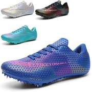 田径鞋运动跑钉鞋，短跑钉子鞋，男女跑步比赛专业体考鞋