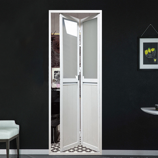 铝合金折叠门铝板折叠门卫生间门厕所门厨房门阳台门洗手间门定制