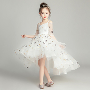 儿童礼服公主裙女童蓬蓬纱超仙小主持人钢琴演出服小女孩洋气花童