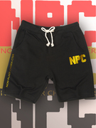 NPC道具合成创意游戏男女学生休闲运动五分裤定制抽绳潮流短裤子