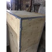 定制胶合板免熏蒸可拆卸钢带，边卡扣折叠木箱包装航运输组装木箱