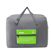 韩国旅行收纳包飞机包 可u摺叠收纳袋防水旅行袋 单肩行李袋行李