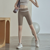 瑜伽裤女高腰提臀2023夏季收腹显瘦专业跑步运动短裤健身服