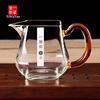 一屋窑玻璃茶具手工四方公道杯耐热加厚茶海功夫茶具套装