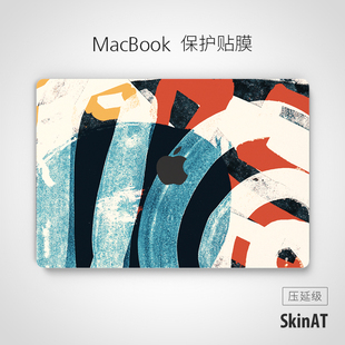 SkinAT 适用于苹果笔记本创意贴膜MacBookPro14/16保护膜MacAir贴