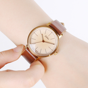 聚利时经典复古情侣手表一对表时尚石英女表潮流韩版学生手表