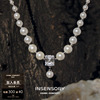 insensory星暮系列纯银星光，珍珠项链原创设计师小众个性锁骨链