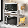 304不锈钢厨房微波炉置物架，家用台面电饭锅架子，电器收纳烤箱支架