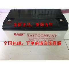 蓄电池12V65ah EAST NP65-12电池配电室直流屏UPS后备电瓶