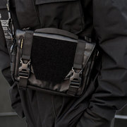 奈特科尔联名机能战术斜挎包，slb05超频漫游户外附包黑色单肩包潮