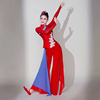 胶州秧歌舞蹈服女2023中老年广场舞，套装扇子伞舞腰鼓表演服装