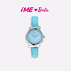 IME/芭比授权石英腕表圆形气质简约女手表公主时尚生日礼物
