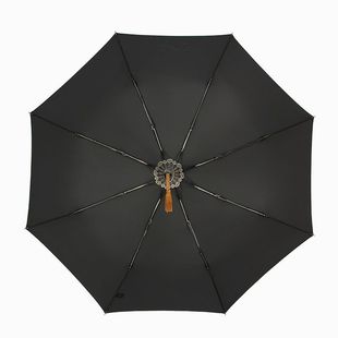 黑武士个性创意自动伞男士折叠加固抗风潮流动漫雨伞学生帅气拉风