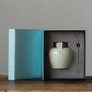 圆融通用茶叶罐陶瓷礼盒茶叶包装盒空盒茶叶盒茶包装私人定制