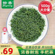 静香毛尖茶叶信阳毛尖2024新茶雨前高山云雾绿茶春茶500g浓香型