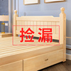 简易实木床现代简约1.5m经济型家用家具双人大床主卧1米2单人床架
