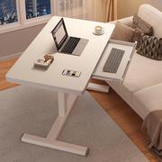 可升降床边桌可移动多功能沙发电脑桌懒人，桌子家用卧室学生写字桌
