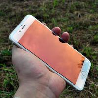 iphone7钢化膜苹果8plus手机7p镜面，彩膜水凝玻璃6d贴膜防摔i8七八