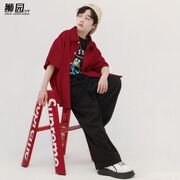 儿童街舞潮服套装男童嘻哈，宽松hiphop裤子夏季少儿，爵士舞演出服装