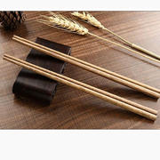 高档鸡翅木筷子10双装家用天然红檀木黄檀木，防滑无漆无蜡实木筷子