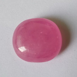 天然红宝石裸石 非洲产 粉红色蛋面 戒指面 吊坠 色泽鲜艳