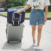 旅行包大容量手提轻便防水行李包圆标飞机包旅游待产包收纳行李袋