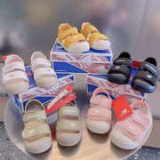 NB儿童鞋男女夏季沙滩包头凉鞋软底魔术贴韩版中大童运动鞋