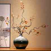 新中式复古怀旧景德镇陶瓷，花瓶玄关电视柜餐桌，禅意家居摆件工艺品