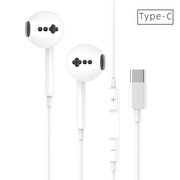 有线耳机type-c适用于苹果华为oppo线控音乐通用耳塞重低音可