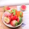 仟樱羊毛毡手工diy水果，材料包情侣创意礼物，西瓜苹果草莓钥匙扣