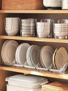 厨房碗架塑料碟盘子收纳架架放碗饭碗碟沥水架，餐具置物盒碗柜碗架