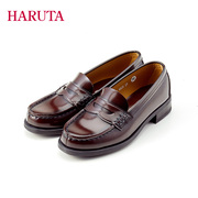 haruta4505女鞋日系中跟粗跟单鞋子，女学生百搭乐福，鞋jk制服鞋