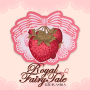 皇家童话/草莓之匙Lolita异型卡通可爱防滑学生电脑游戏PU鼠标垫