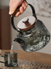 玻璃提梁煮茶壶耐高温电陶炉套装家用大容量煮茶器，专用泡茶烧水壶