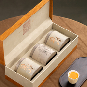 茶叶包装盒空礼盒白毫银针红茶绿茶龙井茶安吉白茶礼盒装空盒定制