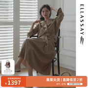 ELLASSAY歌力思秋季一体式连身蝙蝠袖衬衫女EWF323C02100
