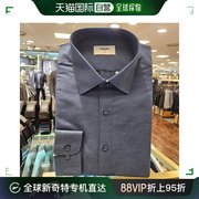 韩国直邮renoma衬衫renoma长袖，褶皱细节混合棉，材质tc实