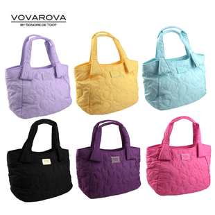 vovarova欧美时尚休闲手提包饺子包法式(包法式)糖果单肩包多色横款女包