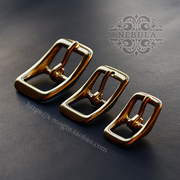 纯铜日字皮带扣手工包肩带(包肩带，)长度调节搭扣装饰黄铜针扣带扣16-25mm